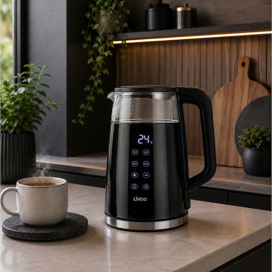 Livoo Kettle 1.7lt 1850W Black