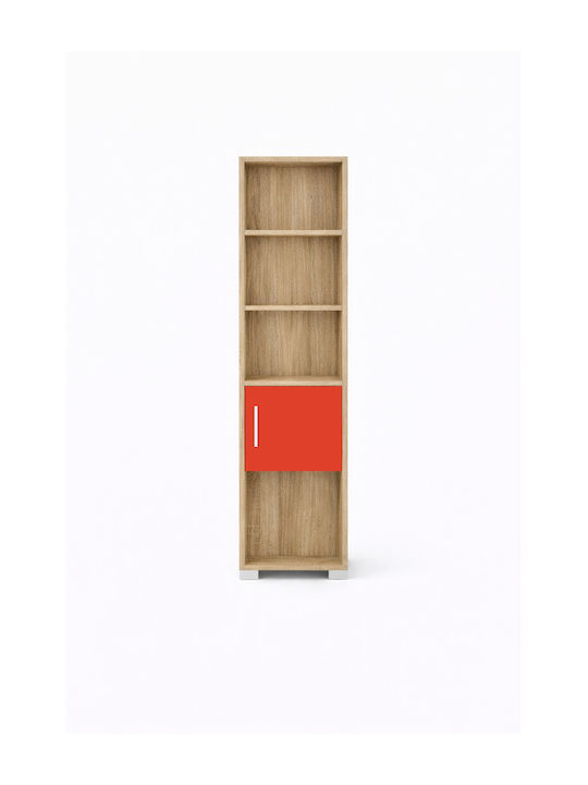 No 13 Библиотека Подов Oak-Red 40x30x180см