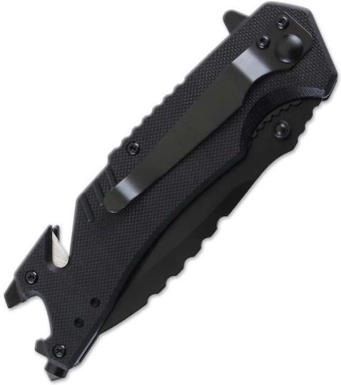 Alpin 9cr18mov Survival Pocket Knife Black