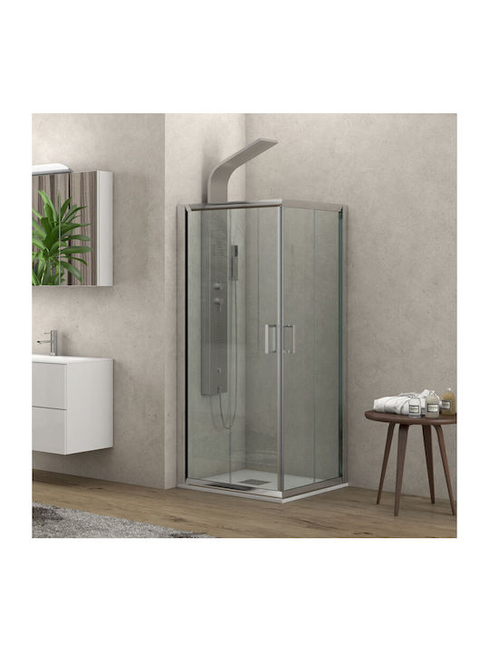Elleci Drop-In Küchenspüle aus Flüssiger Granit M86xP50cm Weiße