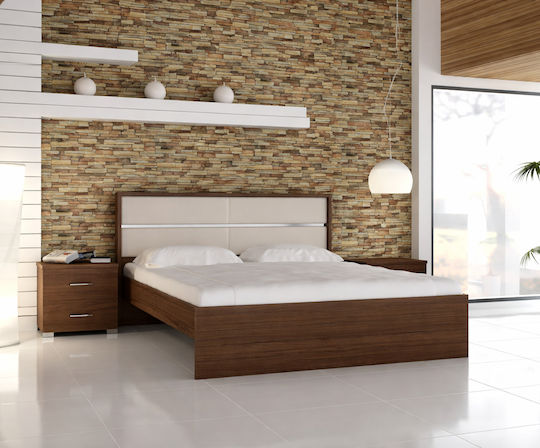 Σετ Комплект Спалня Dream Walnut 150x200cm 3бр