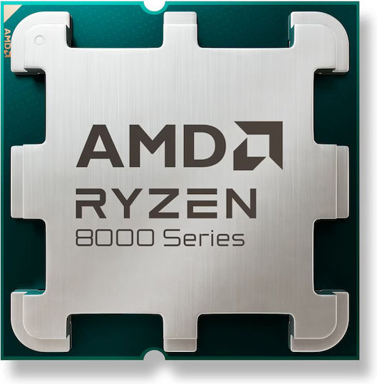 AMD Ryzen 7 8700F 4,1 GHz CPU-Prozessor 8 Kerne für Steckdose AM5 in Tablett mit Kühlkörper