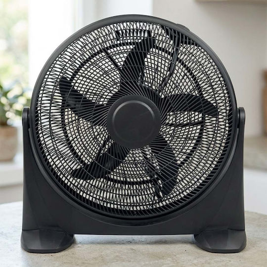 MalTec Storm Ανεμιστήρας Δαπέδου 80W Διαμέτρου 50cm Μαύρος