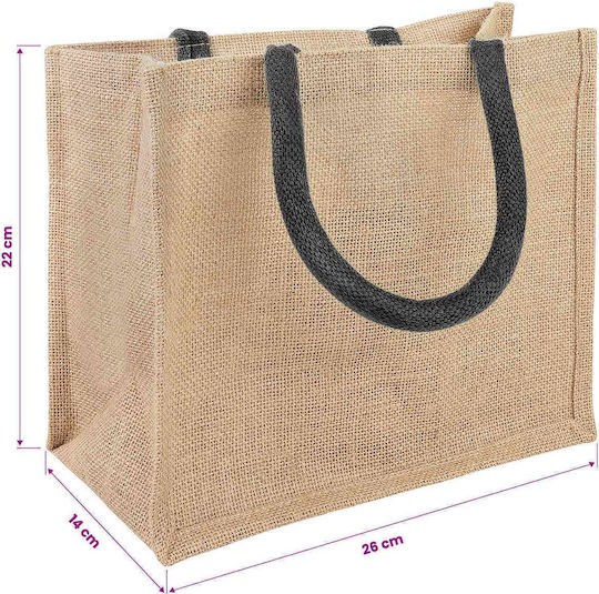vidaxl Plastiktüten Großhandel 5 Stück Natürliche Schwarz 26 x 22 x 14 cm
