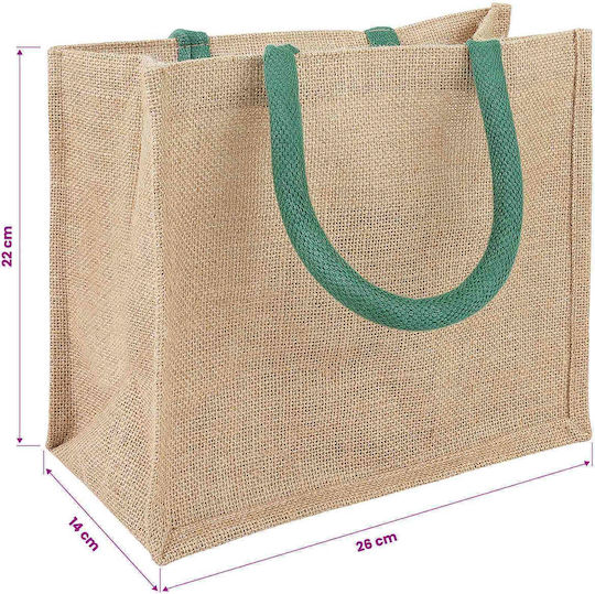 vidaxl Plastiktüten Großhandel 5 Stück Natürliche Grüne 26 x 22 x 14 cm