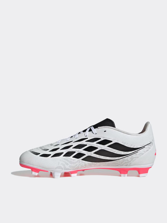 adidas Predator Club FG/MG Football Shoes with Cleats White