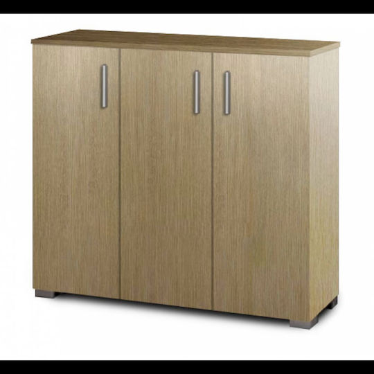24 Wooden Shoe Organizer Oak 100x36x92cm