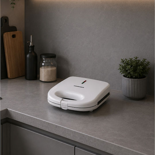 Heinner Τοστιέρα για 2 Τοστ 750W Λευκή
