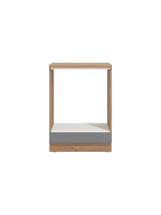 Küchenschrank Unterer Ofen Grau 60x55x82cm