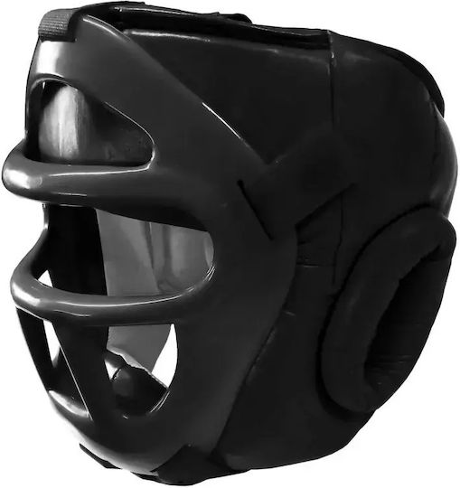 Olympus Sport 4007403 S Mavro Boxhelm Erwachsene Offenes Gesicht Leder Schwarze