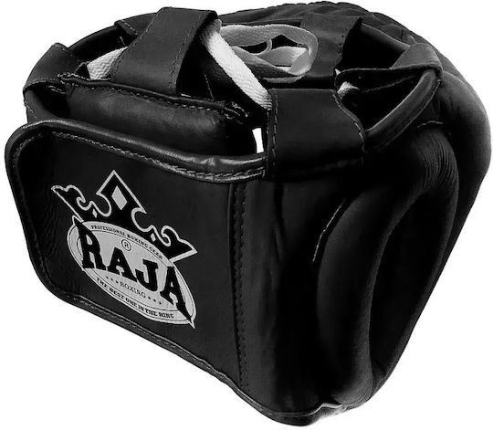 Raja 451301 XL Mavro Boxhelme Erwachsene Offenes Gesicht Leder Schwarze