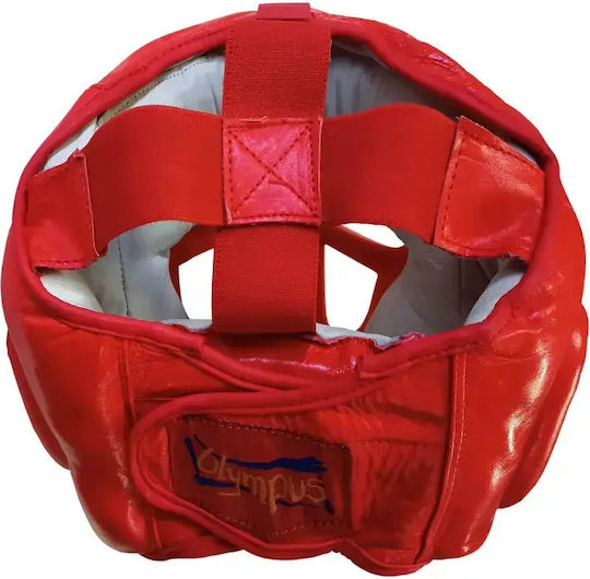 Olympus Sport 4007403 S Mavro Boxhelm Erwachsene Offenes Gesicht Leder Schwarze