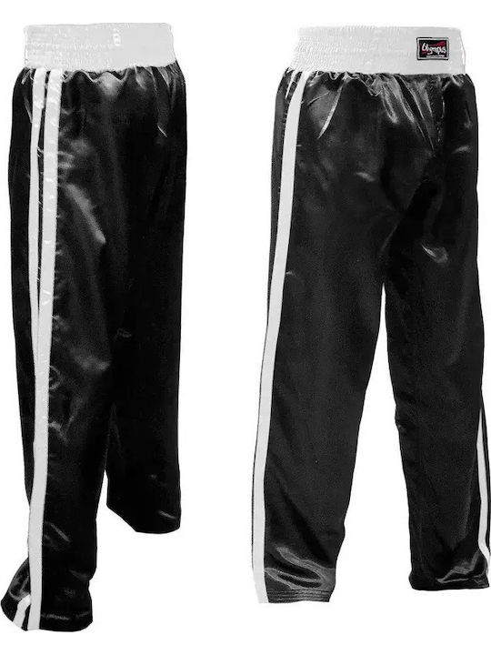 Olympus 204001.140cm.Negru.Aspro Pantaloni Pentru Bărbați Kickboxing Negru
