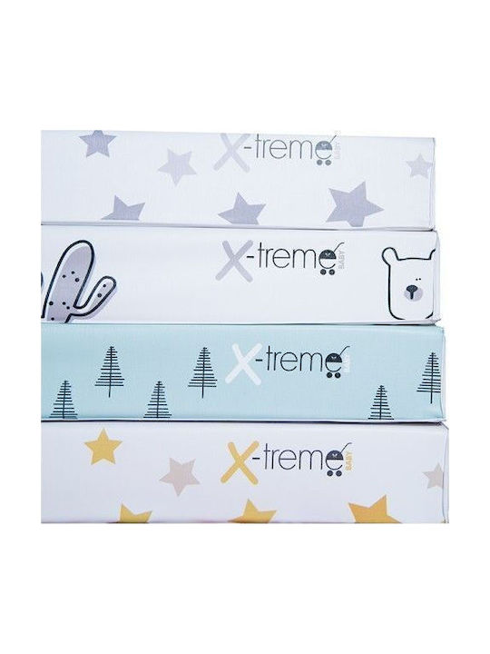 X-treme Baby Μαλακή Αλλαξιέρα Indian από Πλαστικό Grey 44x70cm