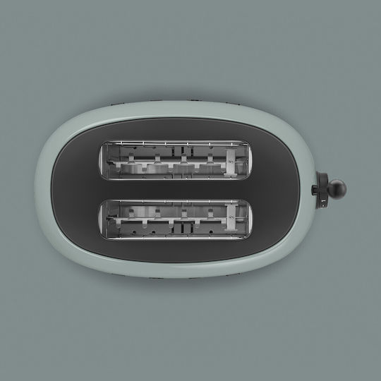 Smeg Тостер Двуместен 950W Зелен