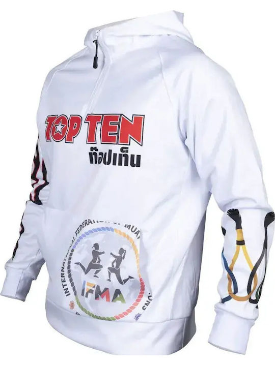 Top Ten Tricou Pentru Bărbați Cu Mâneci Lungi 19361.XS Negru Pentru Muay Thai Negru