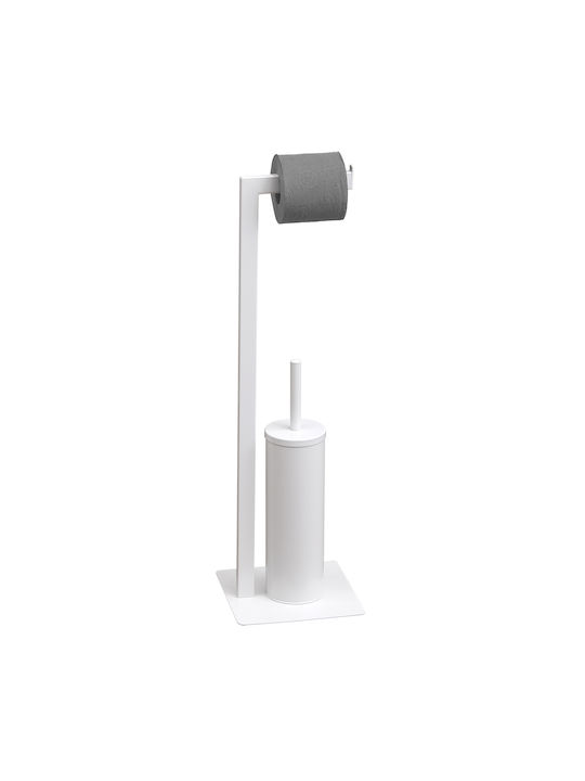 Eurocasa Metal Bathroom Accessory Set White 2pcs