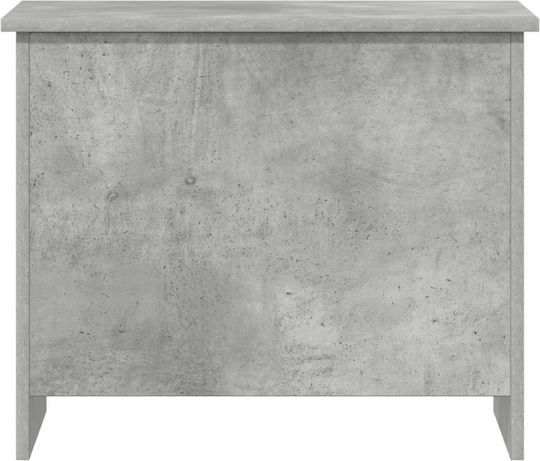 vidaXL Decorative Wooden Trunk Grey 60x40x50cm