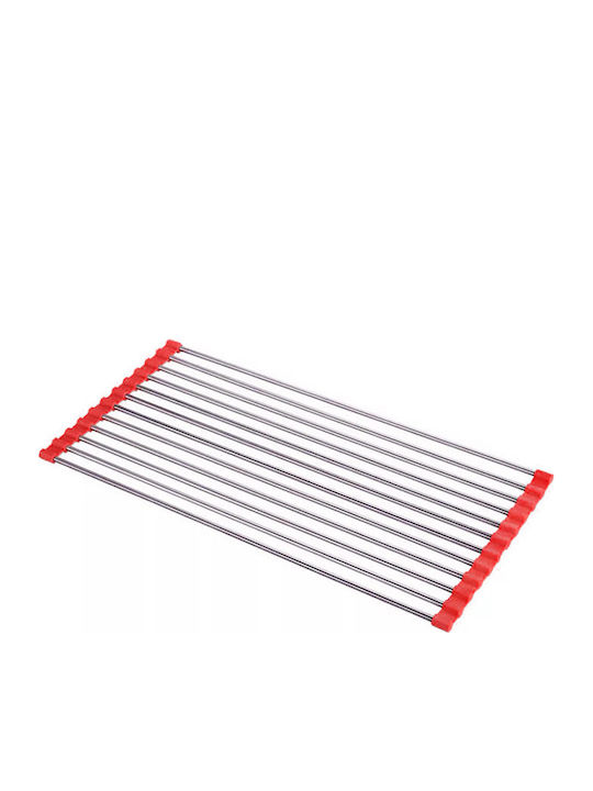 Sidirela Grătar Pentru Chiuvetă Inox Argintiu 49x24.5cm