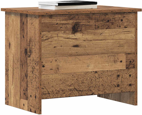 vidaXL Διακοσμητικό Μπαούλο Ξύλινο Καφέ 60x40x50εκ.