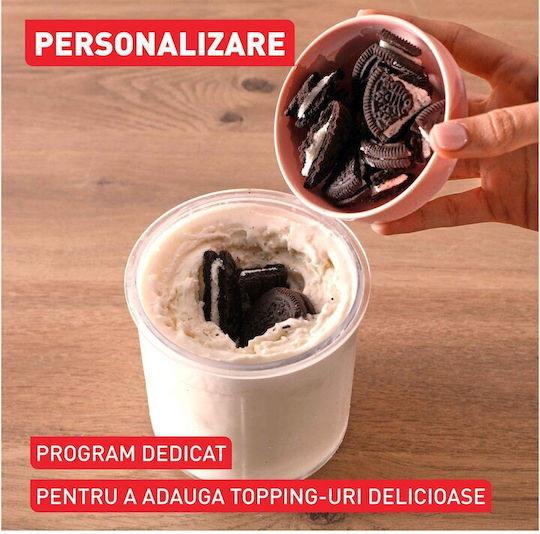 Tefal Dolci Ice Cream Maker 3x1.4lt Brown