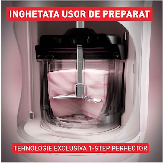 Tefal Dolci Ice Cream Maker 3x1.4lt Brown