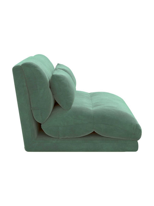 Multifunctional Bean Bag Sofa Light Blue 110x82x55cm