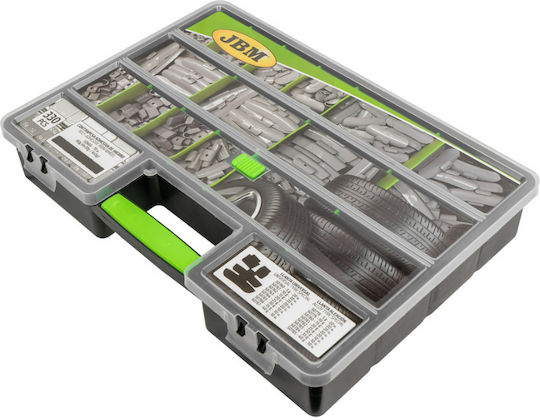 Case Set Wheel Balancing 330pcs Jbm 53864