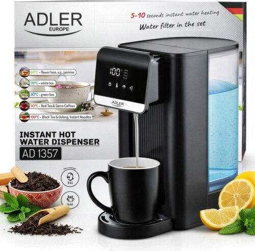 Adler Професионален Воден Котел с Капацитет 2.5lt 2.6kW