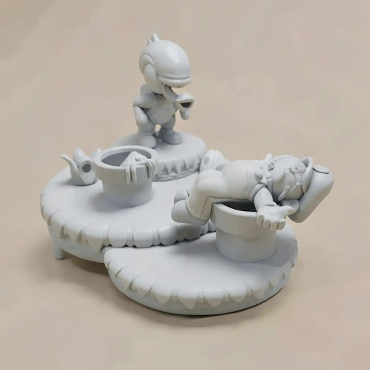 Sammlbare Figur Yoshi Alien Mashup Mario Alien 3d Bemalung Diy Geschenk Farben 20 Cm 1:8