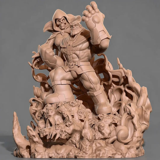 Unpainted 3D Figure Thanos Death Comics Version Ready To Paint DIY Gift Colors 30 Cm 1:6