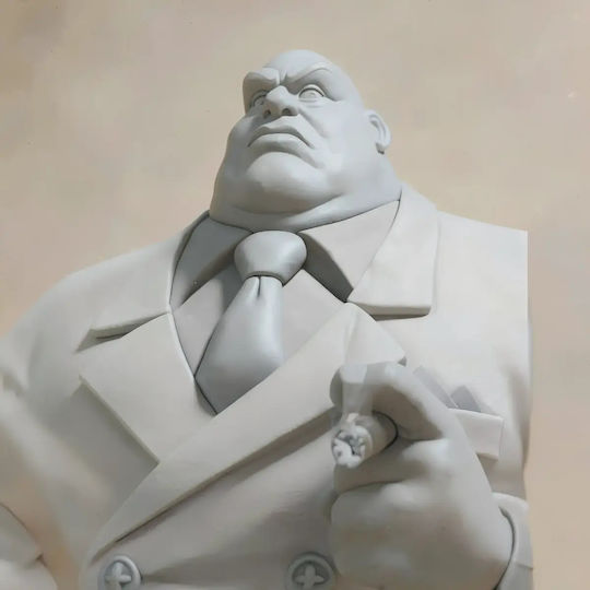 Небоядисана 3D Фигура Kingpin Spider Man Toon Style 3D Боядисване DIY Подарък Цветове 20 см 1:8