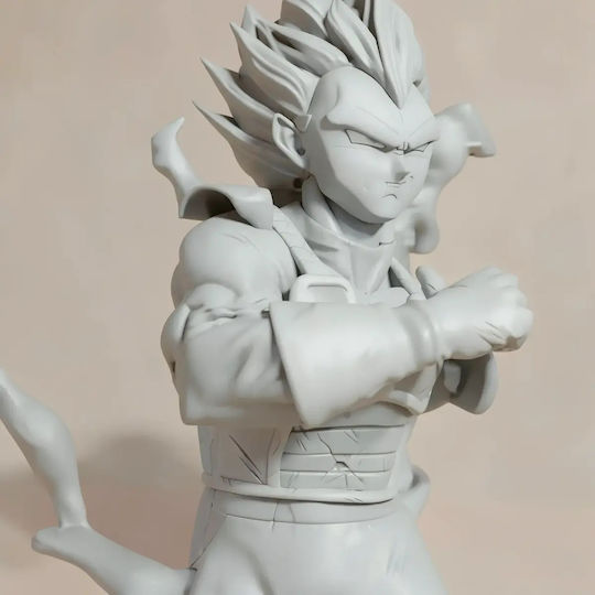 Άβαφη 3d Φιγούρα Vegeta Super Ego Effect Digital Βάψιμο Diy Δώρο Χρώματα 20 Cm 1:8