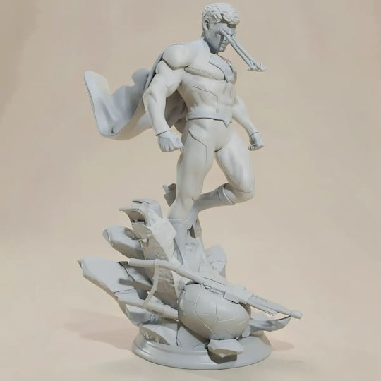 Unpainted 3D Figure Superman V2 From DC Painting DIY Gift Colors 30 cm 1:6