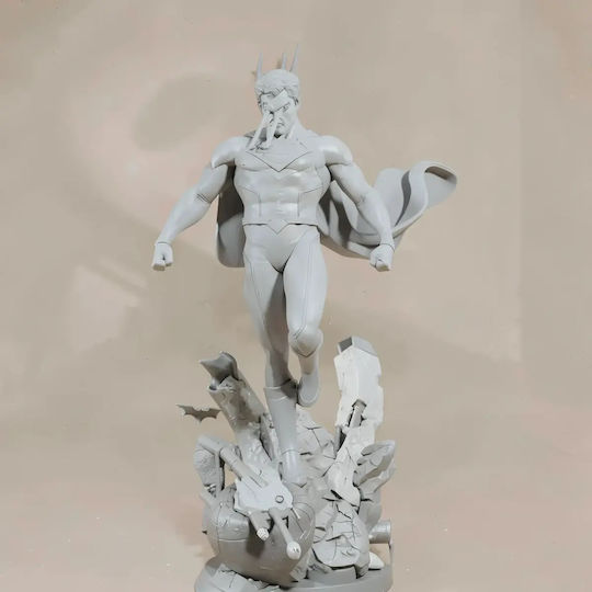 Unpainted 3D Figure Superman V2 From DC Painting DIY Gift Colors 30 cm 1:6