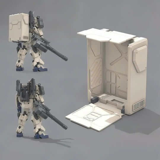 Unpainted 3D Figure Rx 79 G Ez 8 Gundam Painting Diy Gift Colors 30 Cm 1:6