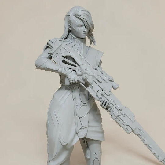 Abgebe 3d Sammelbare Figuren Aryn Sniper Assassin Stand Basis Diy Geschenk Farben 30 Cm 1:6