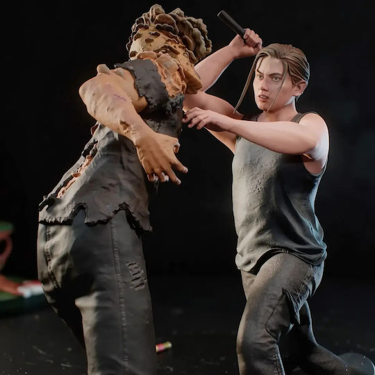 Небоядисана 3D Фигура Abby Fighting Последният От Нас 3D Боядисване DIY Подарък Цветове 20 См 1:8