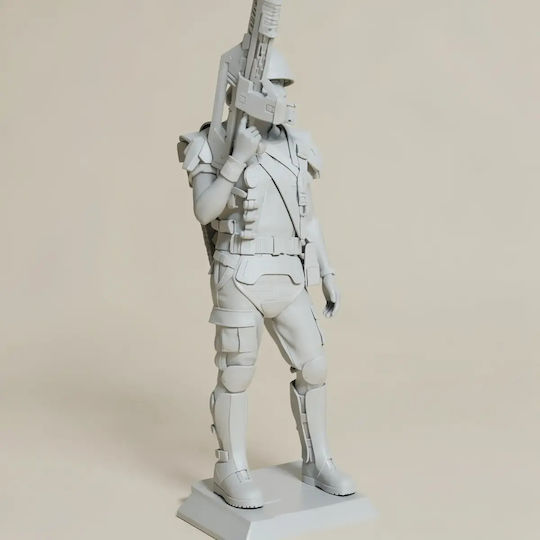 Unpainted 3D Figure Corporal Dwayne Hicks Alien Painting Diy Gift Colors 30 Cm 1:6