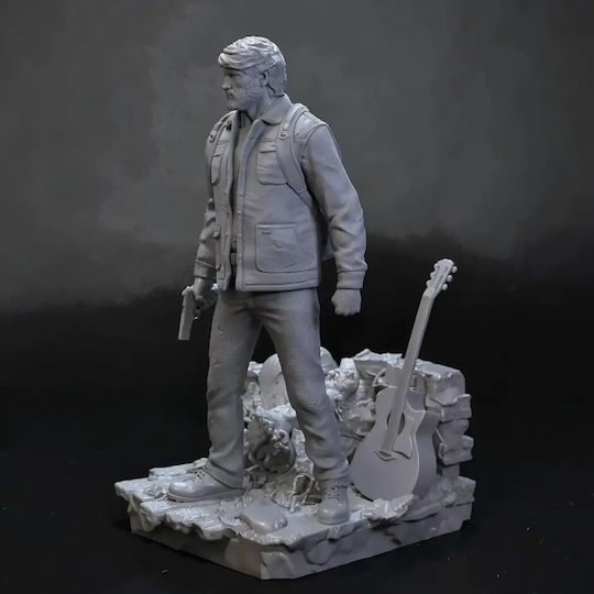 Unpainted 3D Figur Joel Pedro Pascal Game Version From The Last of Us Painting Diy Geschenk Farben 20 Cm 1:8