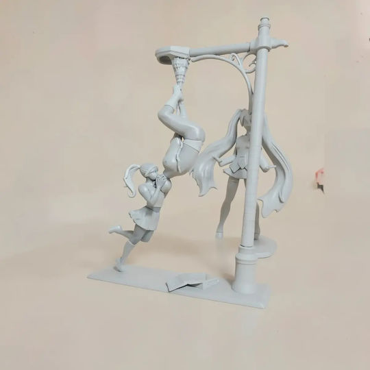 Άβαφη 3d Φιγούρα Radioactive Love From Spiderman Βάψιμο Diy Δώρο Χρώματα 30 Cm 1:6
