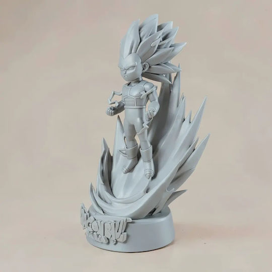 Sammlbare Figur Vegeta Super Saiyan 3 Daima Chibi 3d Bemalt Diy Geschenk Farben 30 Cm 1:6