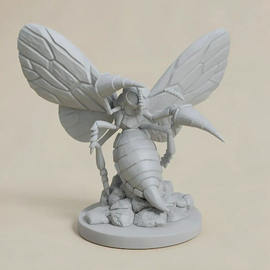 Άβαφη 3d Φιγούρα Kaiju Pokemon Beedrill Wasp Βάψιμο Diy Δώρο Χρώματα 30 Cm 1:6
