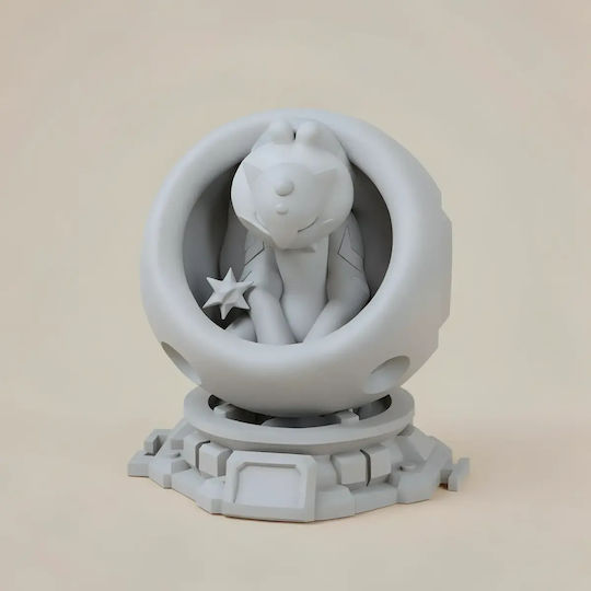 Unpainted 3D Figure Super Basic Pokemon Raikou Healing Machine Painting DIY Gift Colors 30 Cm 1:6