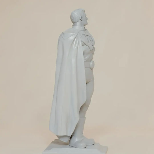 Άβαφη 3D Фигура Superman Red Son Communist Flag 3D Печат Фигура Боядисване DIY Подарък Цветове 15,2 см 1:12