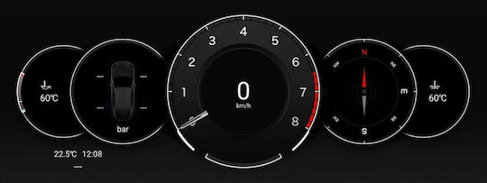 Digital IQ Ηχοσύστημα Αυτοκινήτου για Porsche Macan 2014-2016 (Bluetooth/USB/WiFi/GPS/Apple-Carplay/Android-Auto) με Οθόνη Αφής 12.3"