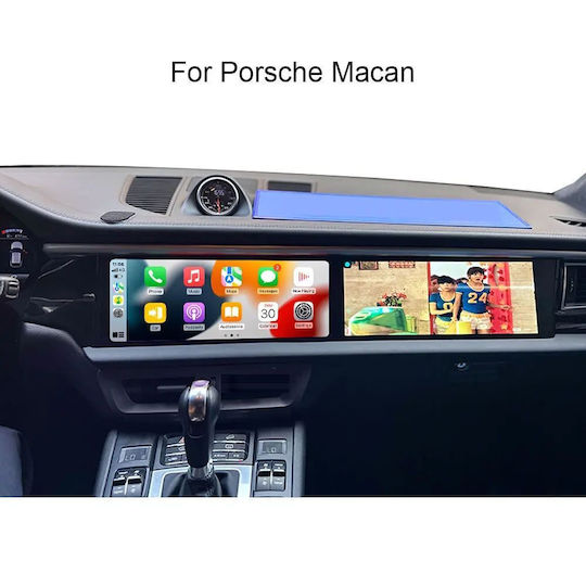 Digital IQ Car Audio System for Porsche Macan 2017-2018 Bluetooth USB WiFi GPS Apple CarPlay Android Auto with 12.3" Touch Screen