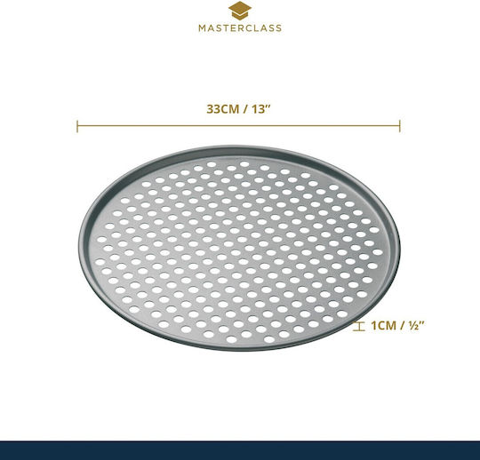 Kitchen Craft Τρυπητό Ταψί από Ανοξείδωτο Ατσάλι με Αντικολλητική Επίστρωση