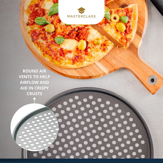 Kitchen Craft Τρυπητό Ταψί από Ανοξείδωτο Ατσάλι με Αντικολλητική Επίστρωση
