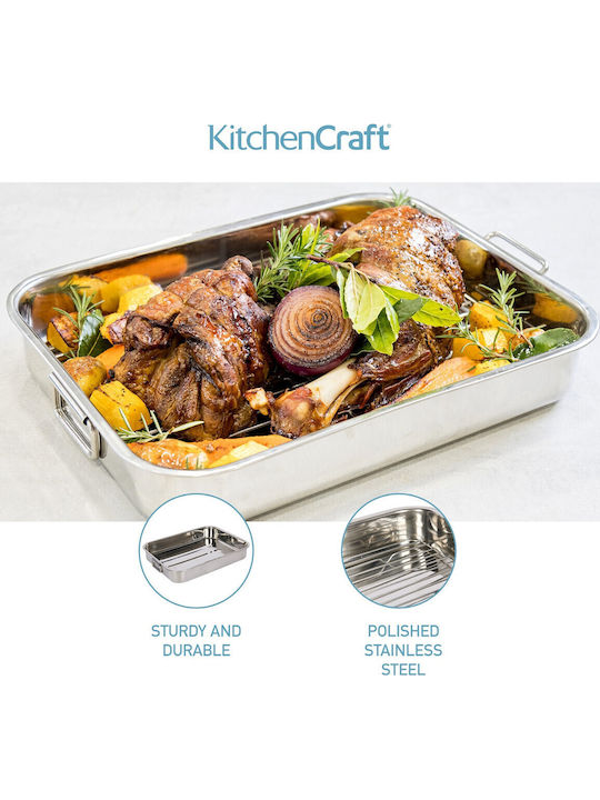 Kitchen Craft Backform Aus Rostfreiem Stahl 31x43cm